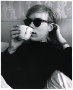 Andy Warhol, Paris, France, 1965. Photograph by Shunk-Kender.  © Roy Lichtenstein Foundation, 2010.